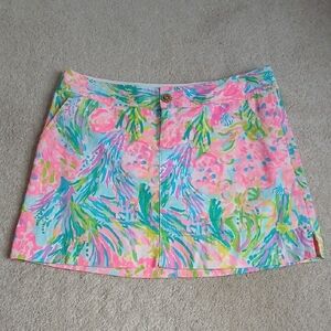 Lilly Pulitzer Nicki Skirt Fan Sea Pants